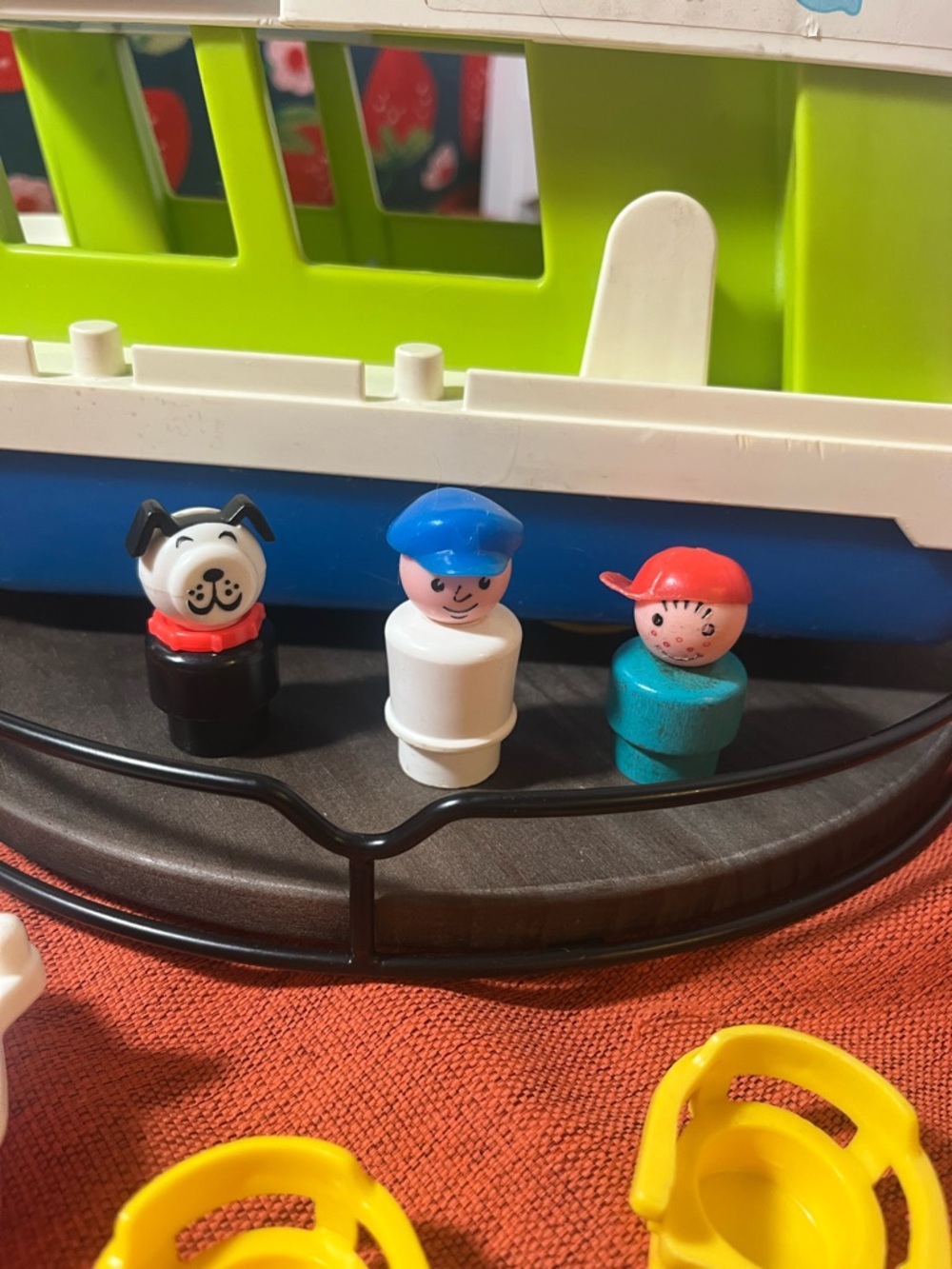 Vintage 1972 fisher-price little people family house boat - Picture 4 of 4